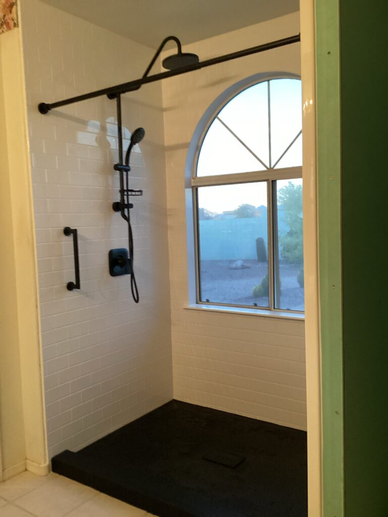 New shower remodel